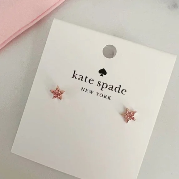 kate spade small star studs. - Picture 1 of 4